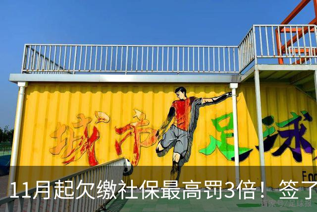 11月起欠缴社保最高罚3倍！签了“自愿放弃”协议也没用，网友：早该这样